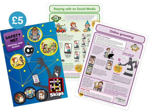 Safety Net book and pages